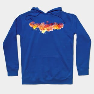 Athens Skyline Hoodie